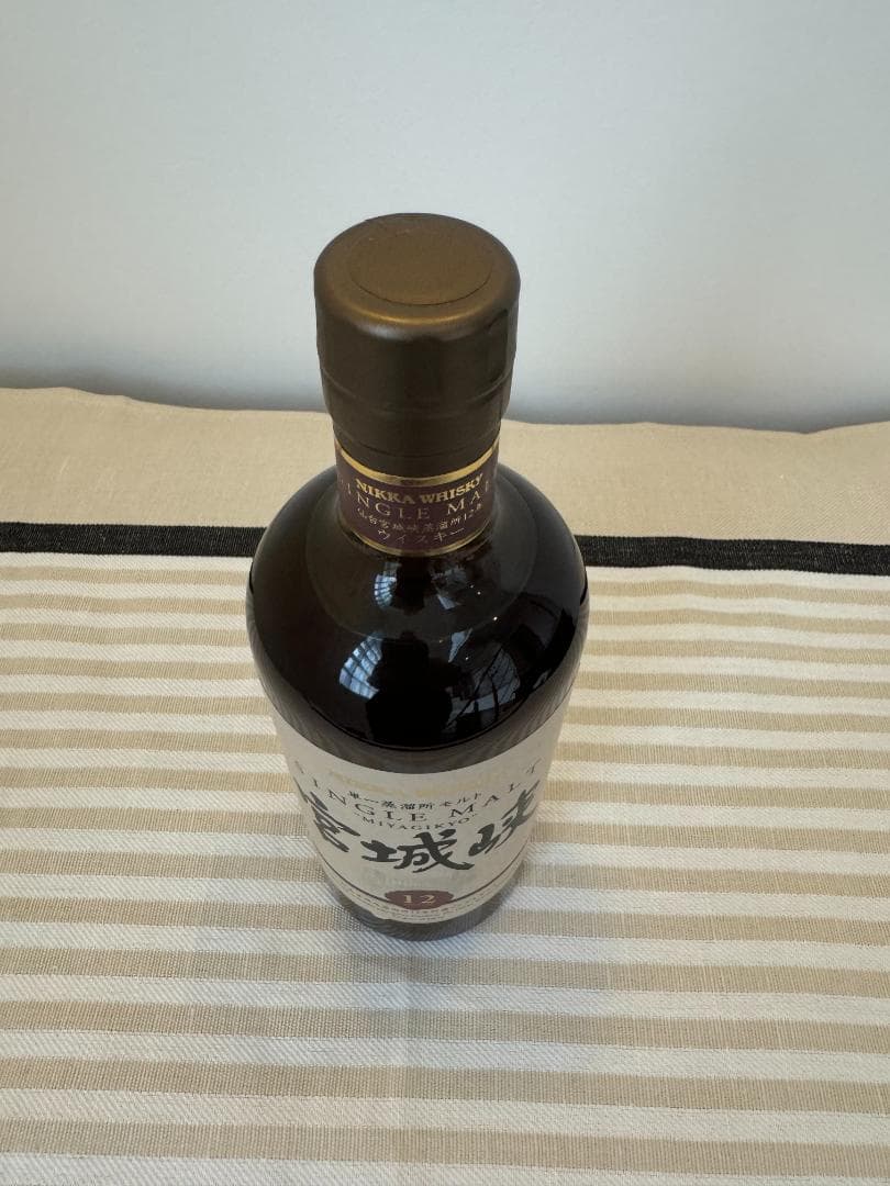 レア！終売品！ 宮城峡12年 700ml 未開栓 \"単一蒸留所モルト\"旧ラベル