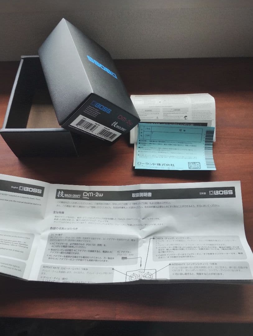 BOSS アナログディレイ 技 クラフト DM-2w delay