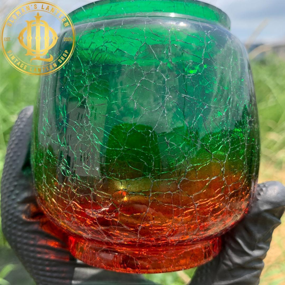 【限定】クラックグラス クラシックグリーン/アンバー Feuerhand276