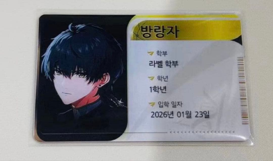 鳴潮韓国　公式品キャンパス 漂泊者　セット