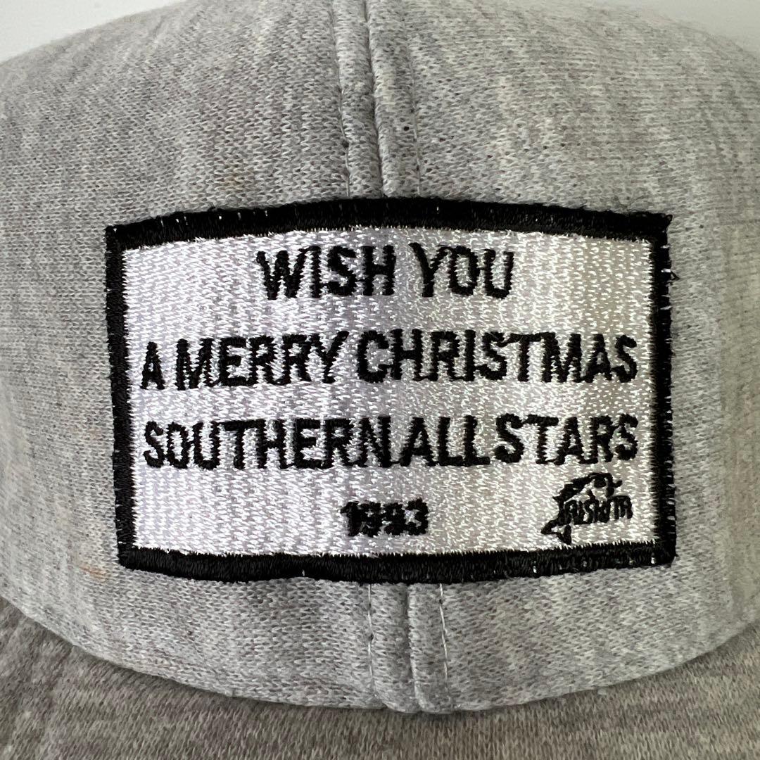 サザンオールスターズ　クリスマスメッセージ刺繍キャップ