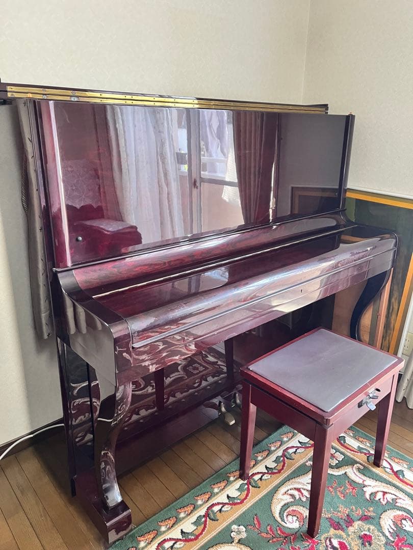 ピアノ　クリーベル　猫足　ドイツ製