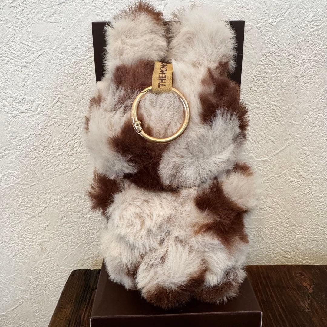 【確認用2】ZIMOMO LABUBUぬいぐるみキーホルダーチョコ