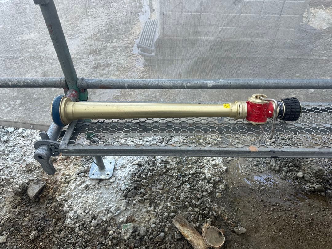 消火栓ノズル 金属製 調整可能