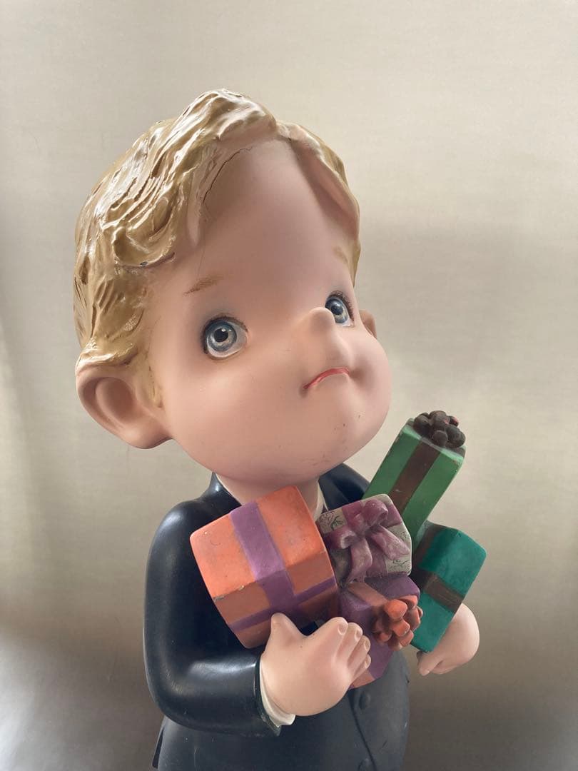 お土産を持つローズちゃん 高島屋 1978年 店頭ディスプレイ 60cm人形