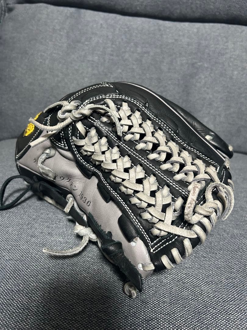 久保田スラッガー 硬式 L7 オールラウンド ブラック/グレー 美品 逆輸入