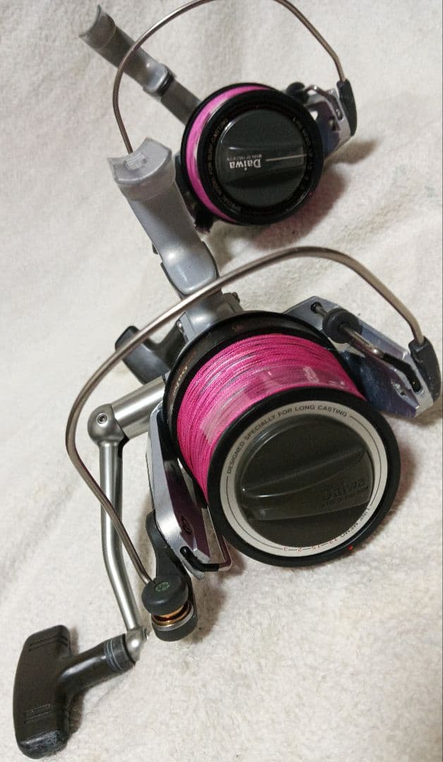 ダイワトーナメントサーフZ45Tまとめて2台！新品PEライン付