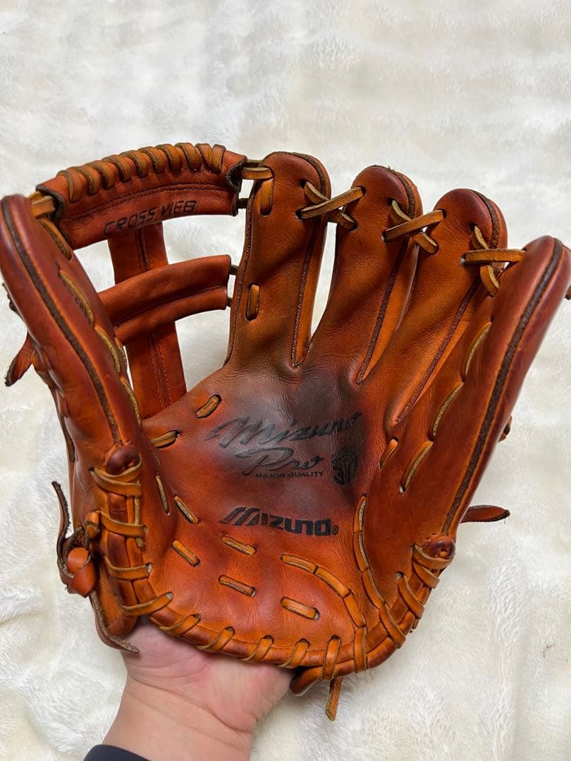 ミズノプロ 軟式用　グローブ　内野用　Mマーク　3D 希少