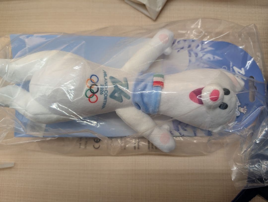 Lサイズ ティナ Tina ミラノコルティナオリンピック ぬいぐるみ 27cm