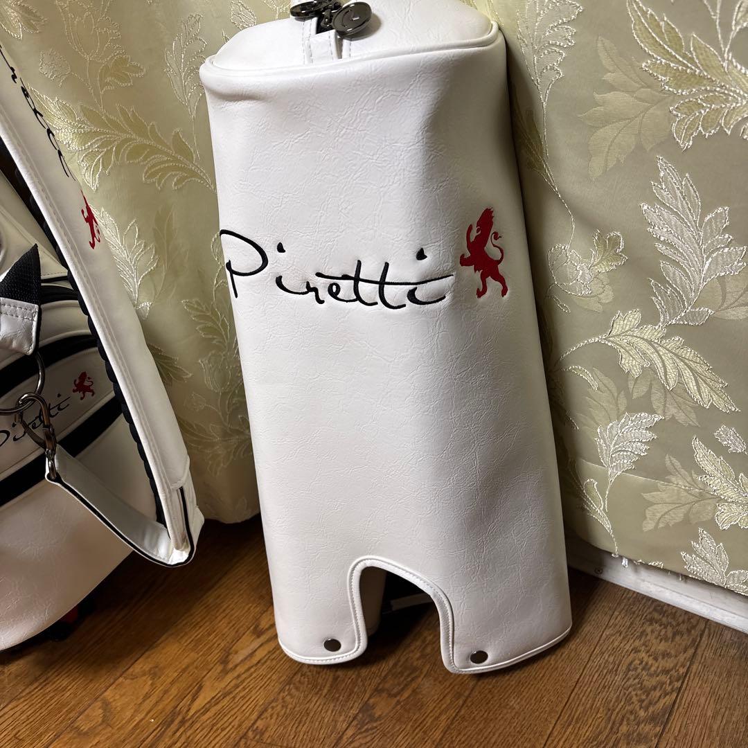 Piretti ゴルフバッグ・キャディバッグ ホワイト/レッド