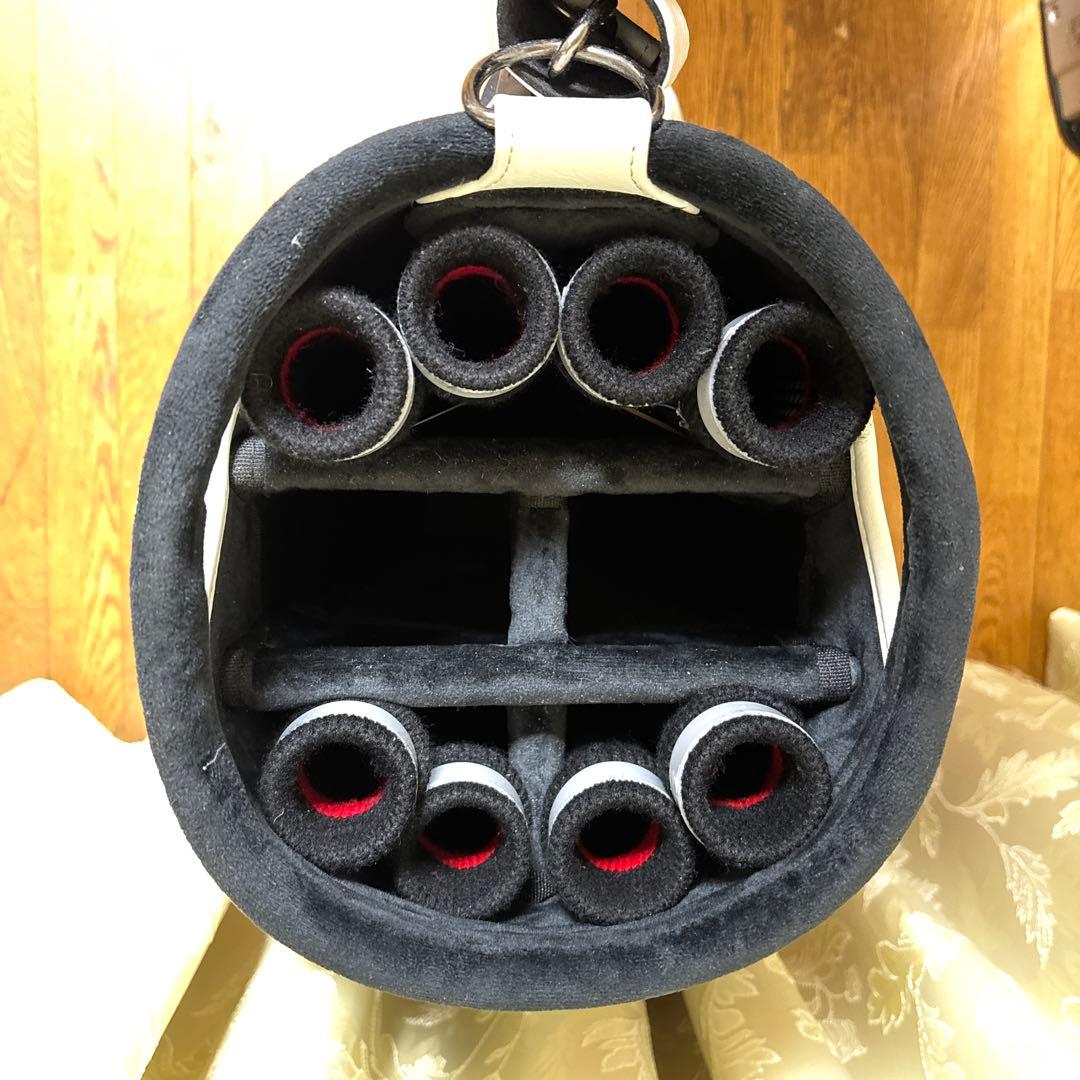 Piretti ゴルフバッグ・キャディバッグ ホワイト/レッド