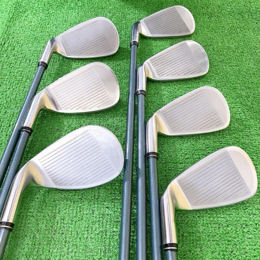 ツ52★ゼクシオツアースペシャル 7本レディースアイアンセット 純正MP100L