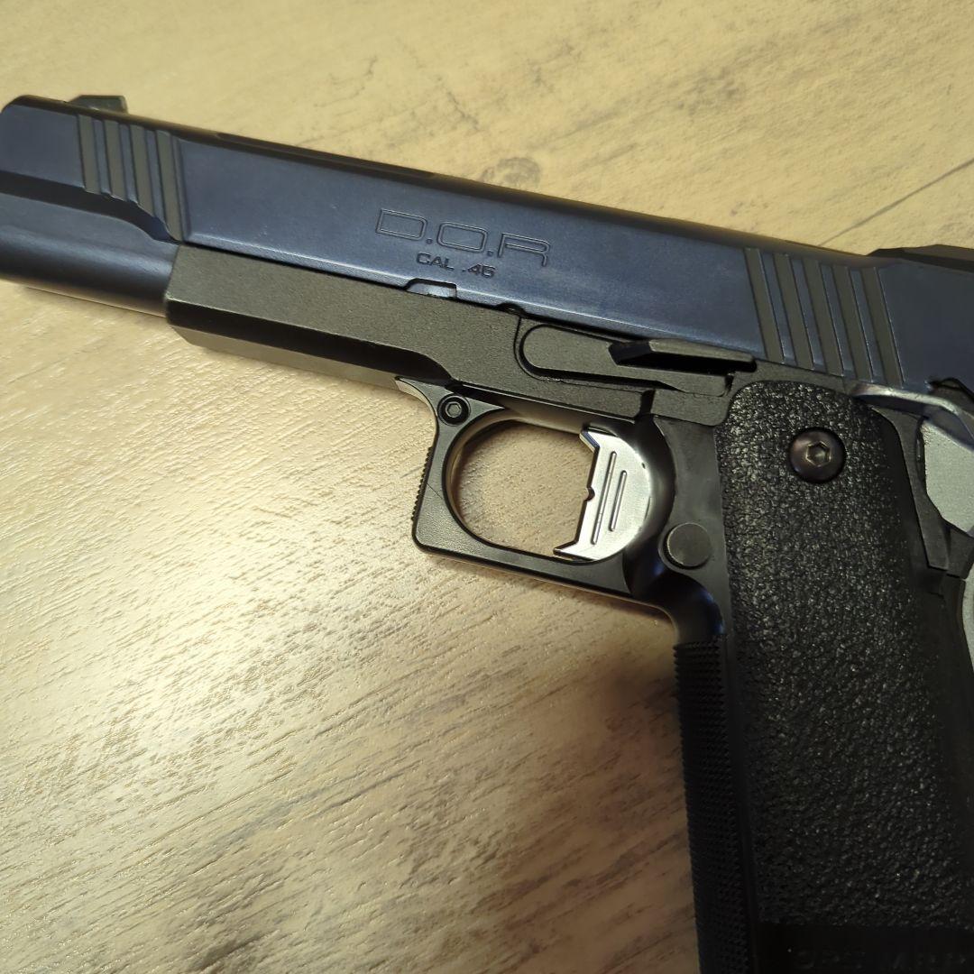 D.O.R CAL .45 メタルブルーカスタム ガスブローバック
