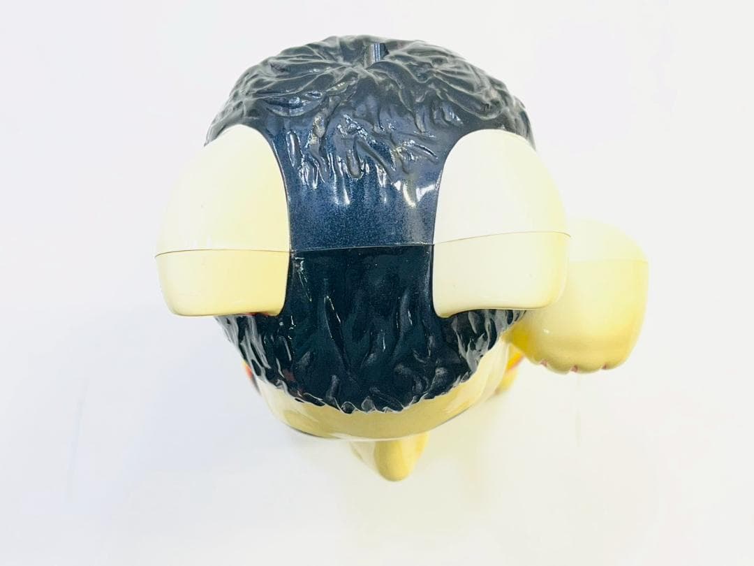 169Z 稼働品 元気が出るテレビ たけし招き猫 目覚まし時計