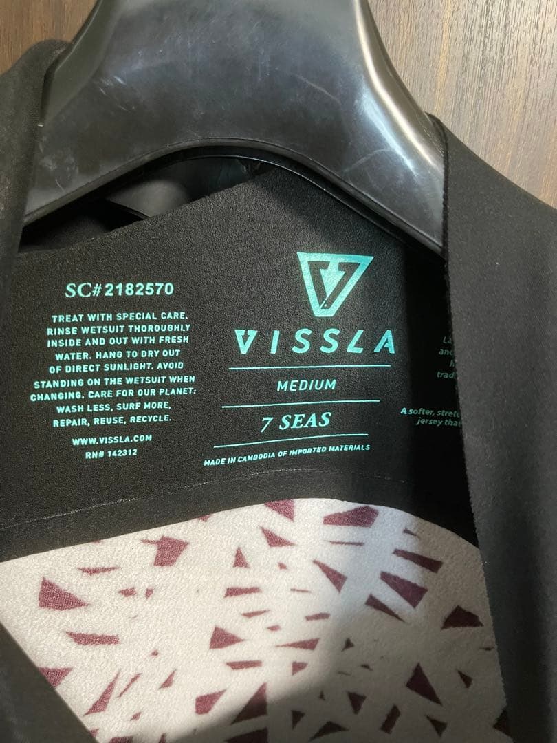 Vissla 7 Seas サイズM VRADITUDE 3-2MM 新品