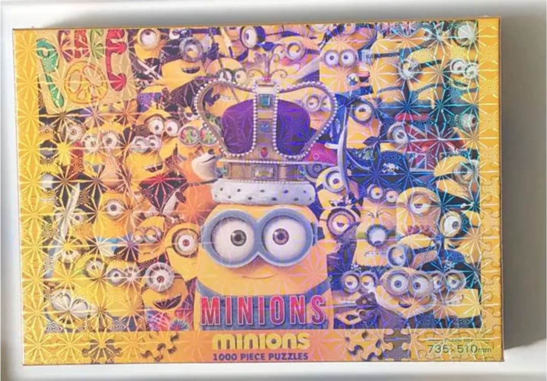 ミニオン パズル キラキラ  入荷しました
