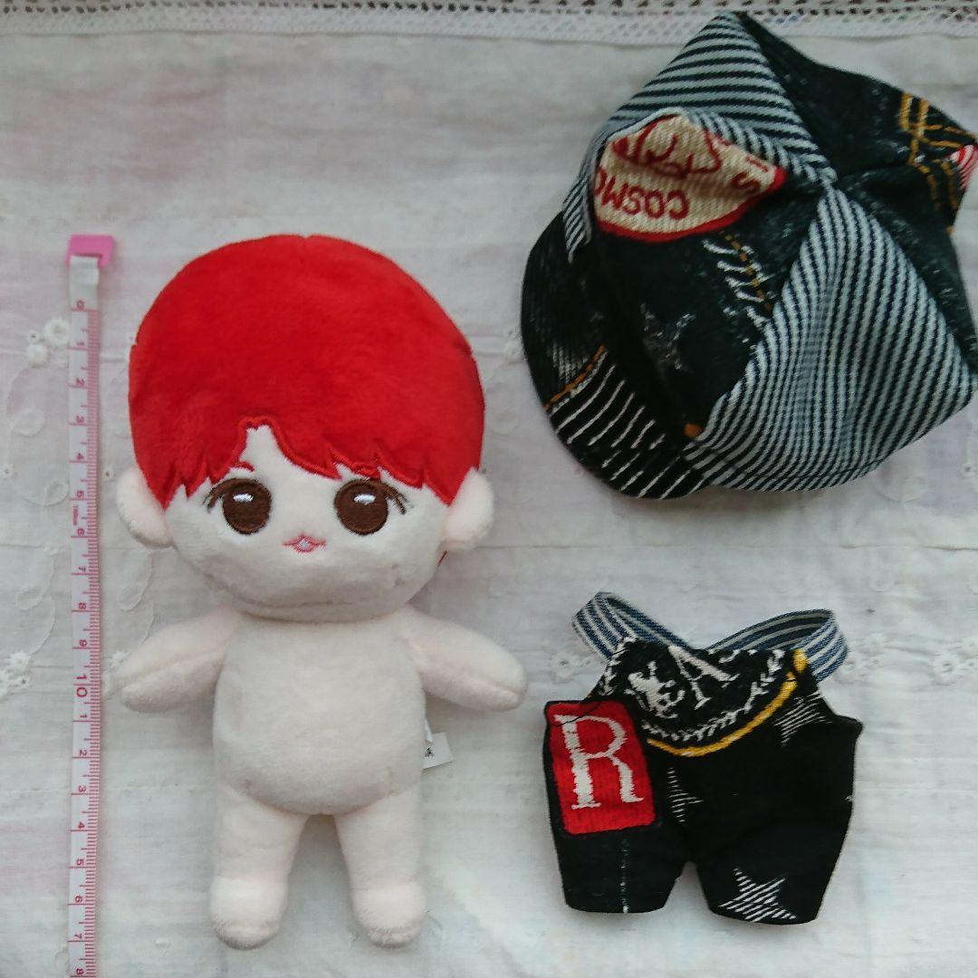 Kpop ぬいぐるみ 服 キャスケット＆サロペット