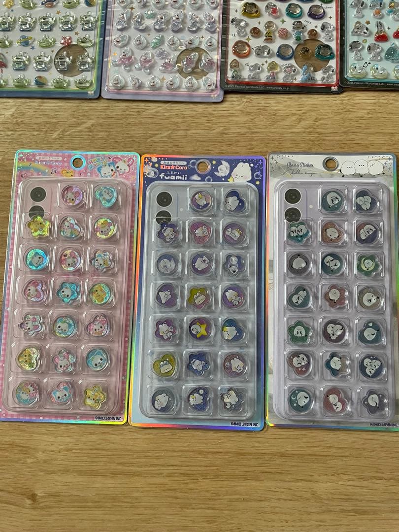 【正規品】ボンボンドロップシール　おはじきシール他　豪華18点セット！