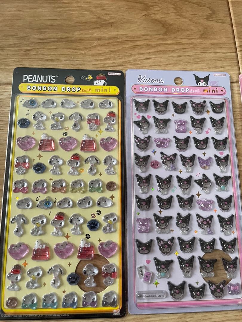 【正規品】ボンボンドロップシール　おはじきシール他　豪華18点セット！