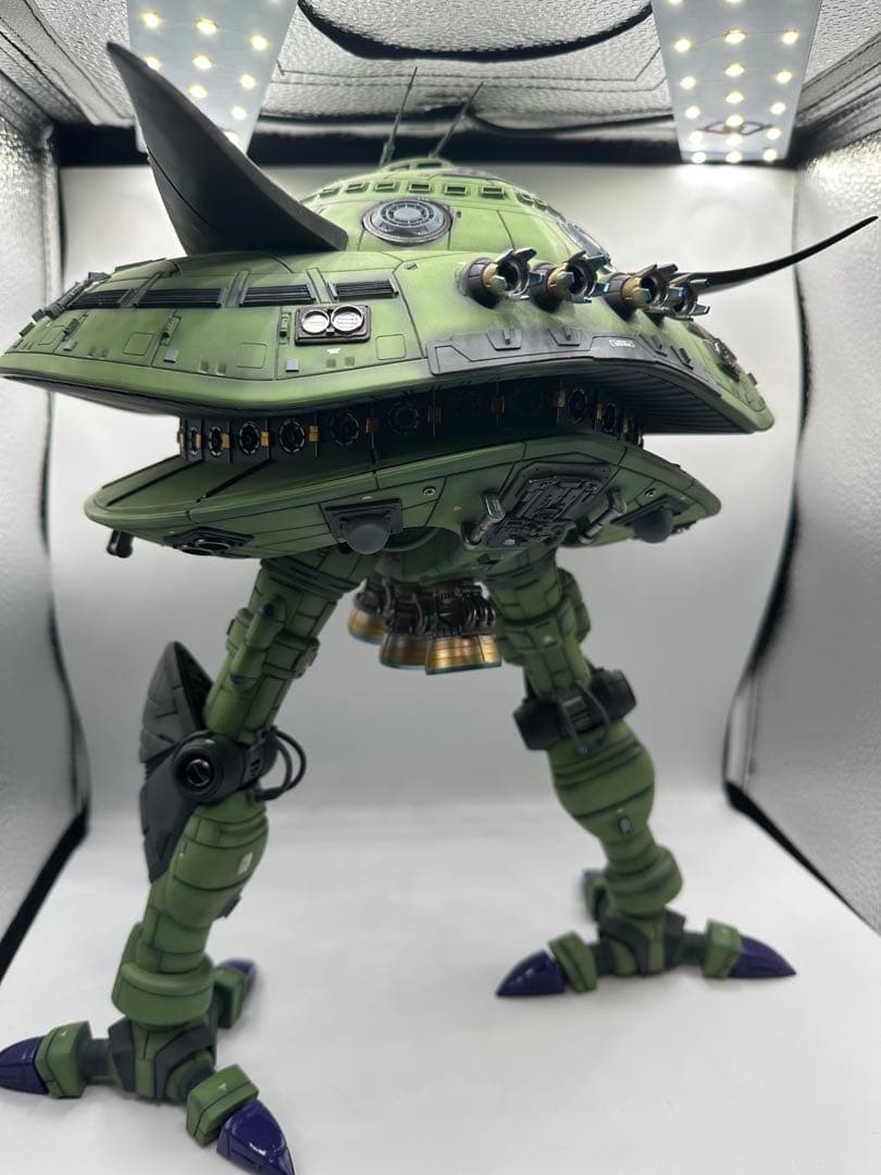 ビグザム　巨大徹底改修一点物　ガンプラ　ガンダム　コアブースター2機