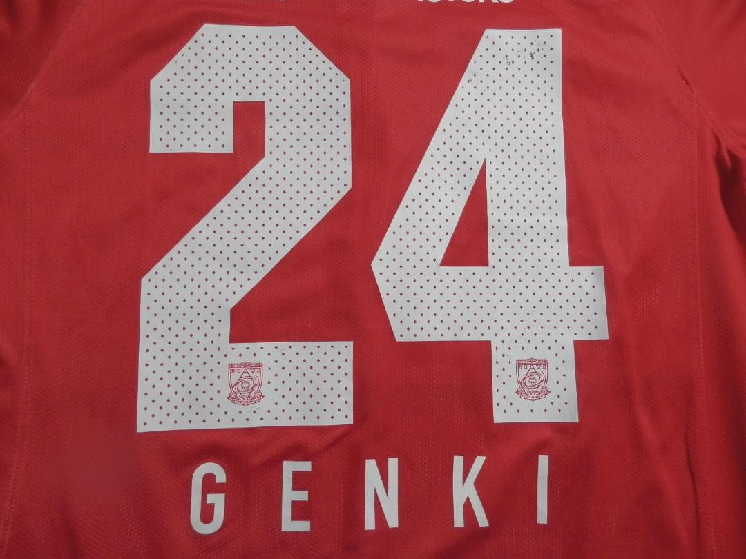 【NEW】【原口元気】【Jリーグパッチ付】浦和レッズ(2012)