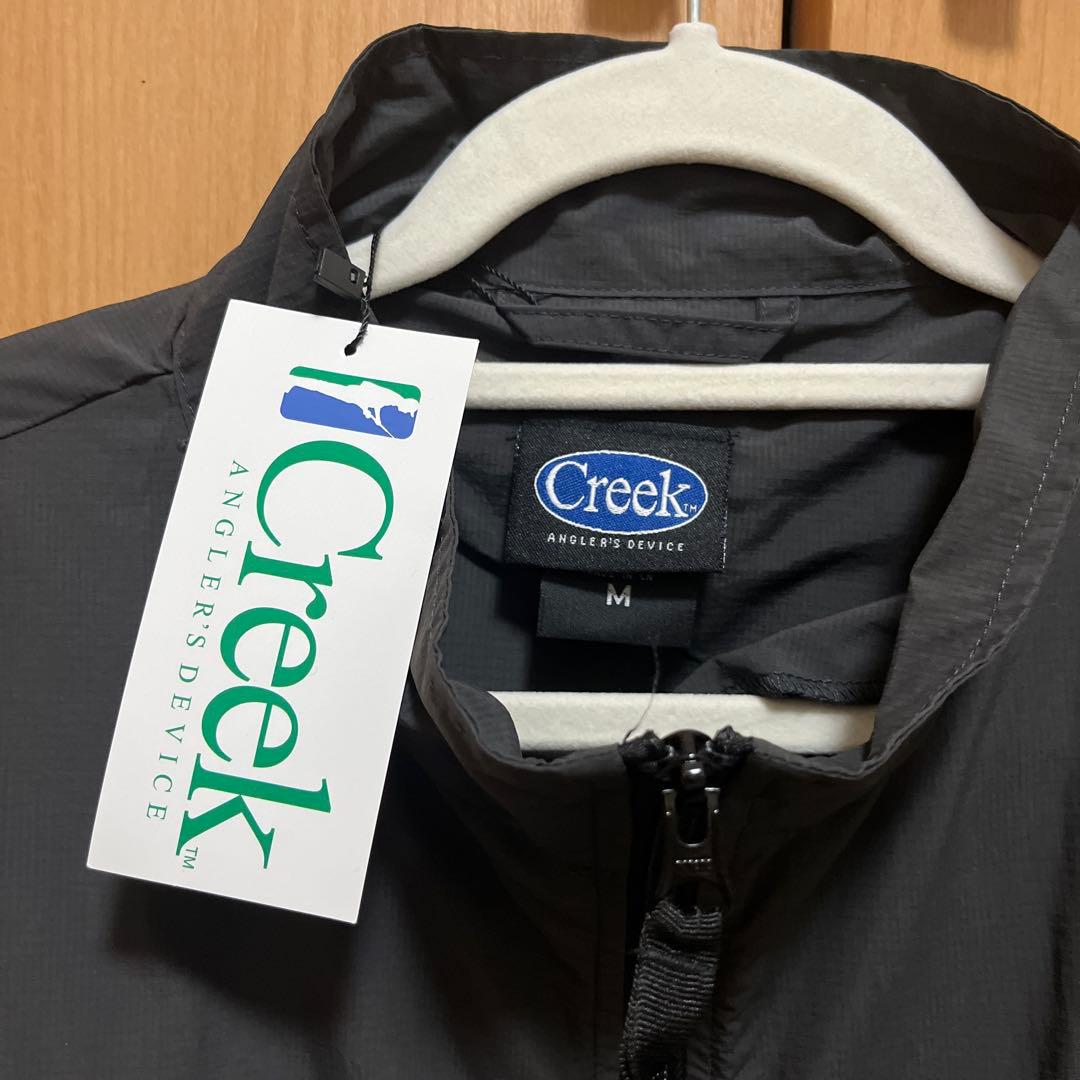 creek anglers device ナイロンベスト　チャコール　M