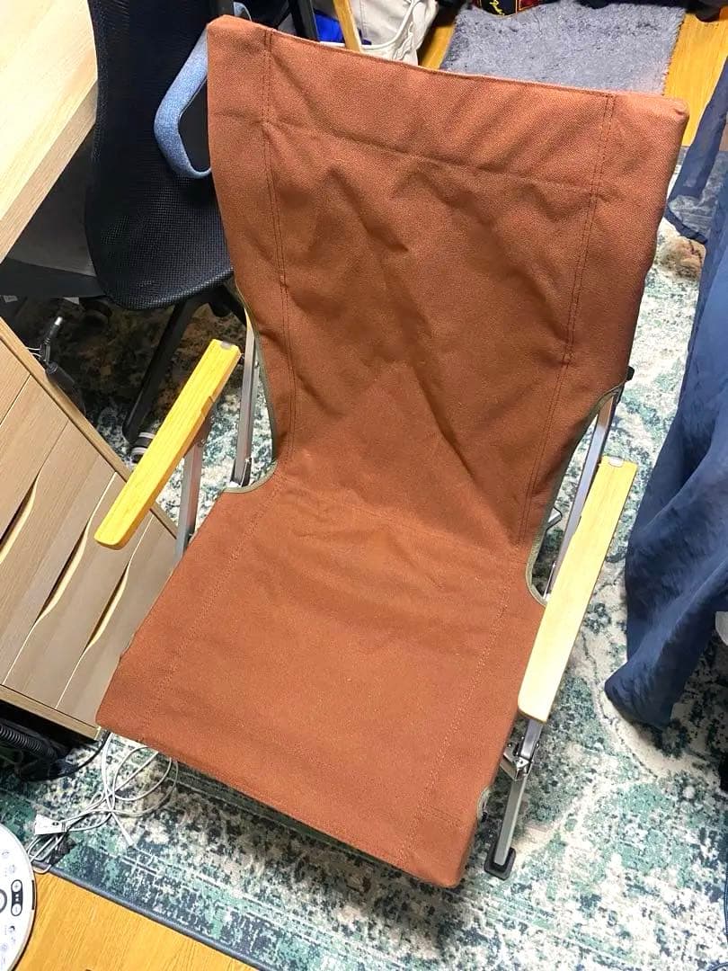 【座り心地良！！】ローチェア30 ブラウン  peak LV-091BR