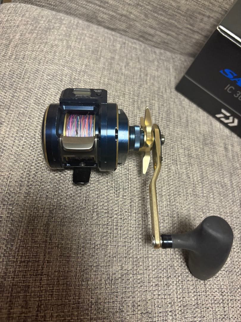 ダイワ　ソルティガIC 300H-SJ 美品　オーバーホールpe2.5号おまけ
