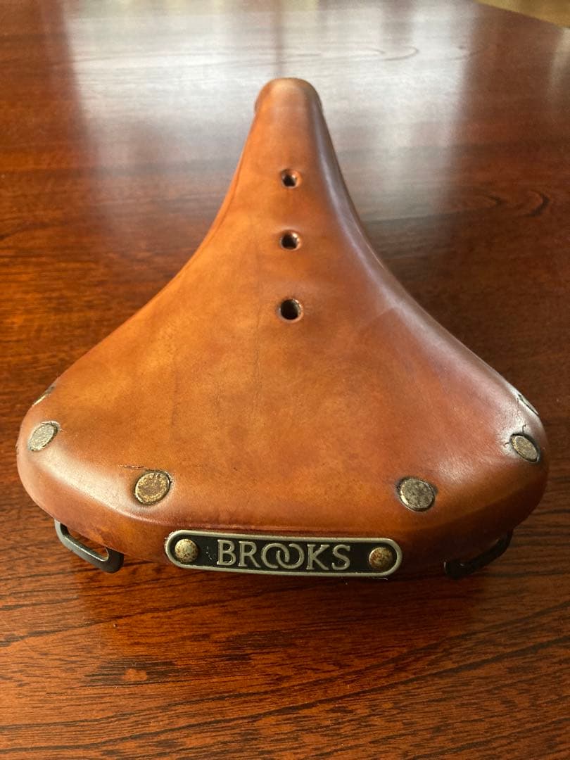 値下げ中❗️Brooks B17 本革　サドル　飴色　ハニー