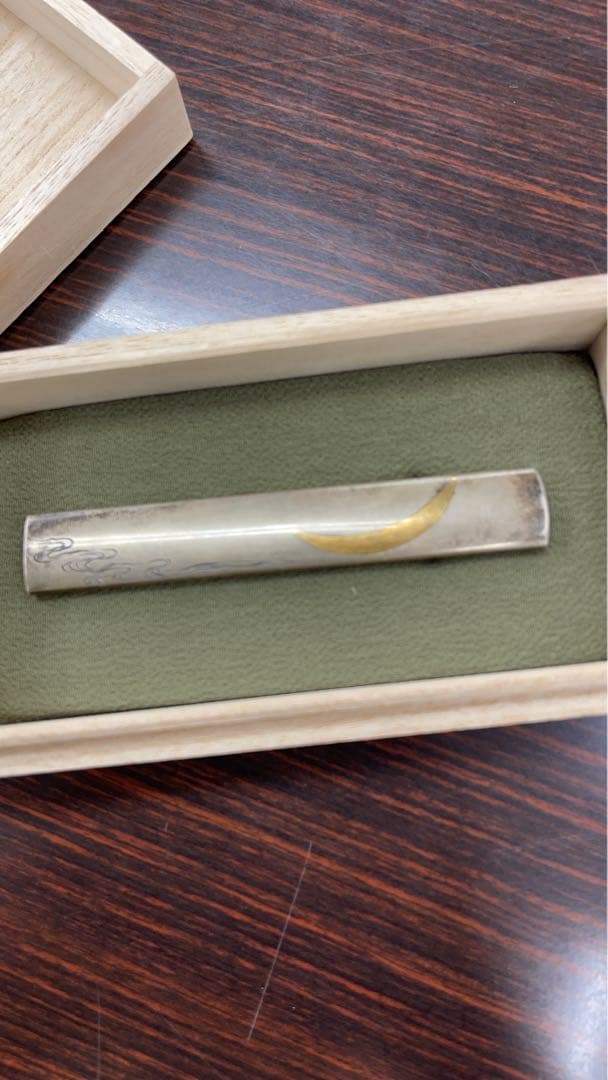 後藤系小柄袋(シルバーとゴールドの小柄袋)総重量47g