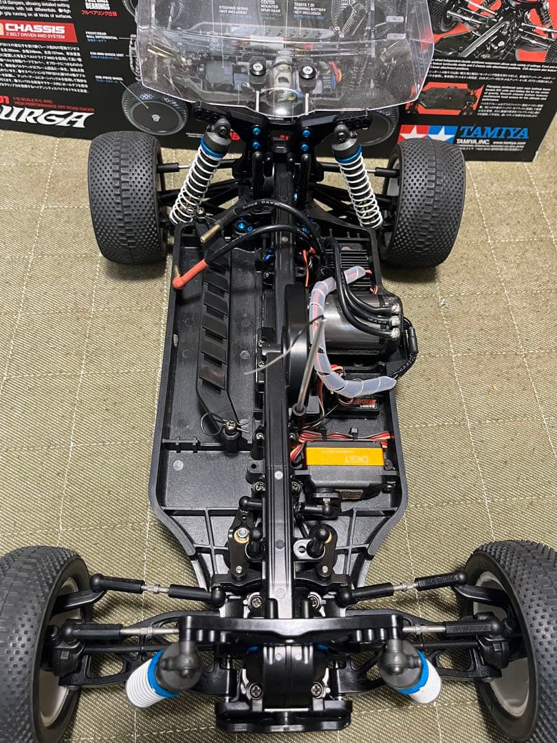 TAMIYA DB01 DURGA レッド バギー　一応ジャンク　おまけあり