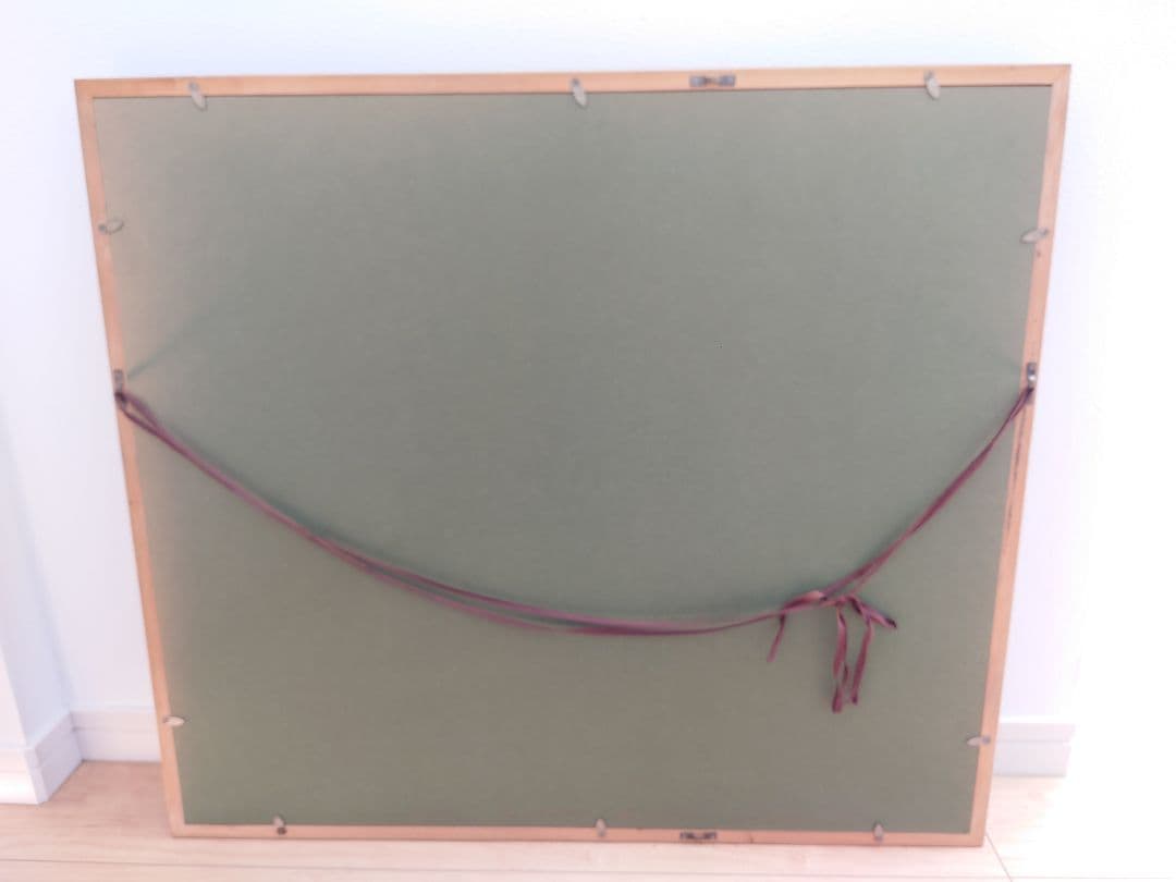 ★絵画 沢健 『信濃の民家』油彩 F10号★検)額付き 風景画 真筆証明書付