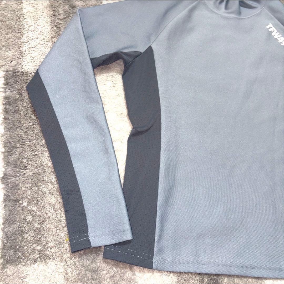 TFW49 ティーエフダブリュー49 モックネック長袖ゴルフシャツ　Mレディース