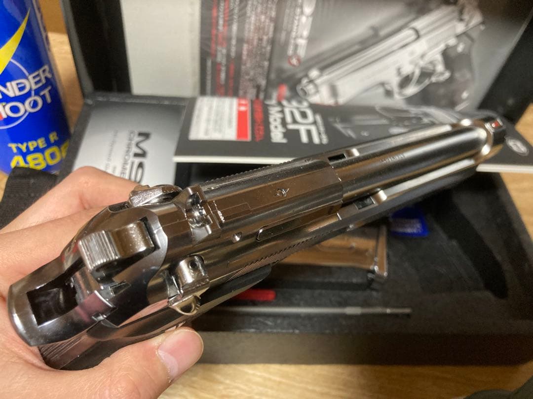 東京マルイ M92F クロームステンレス モデルガン
