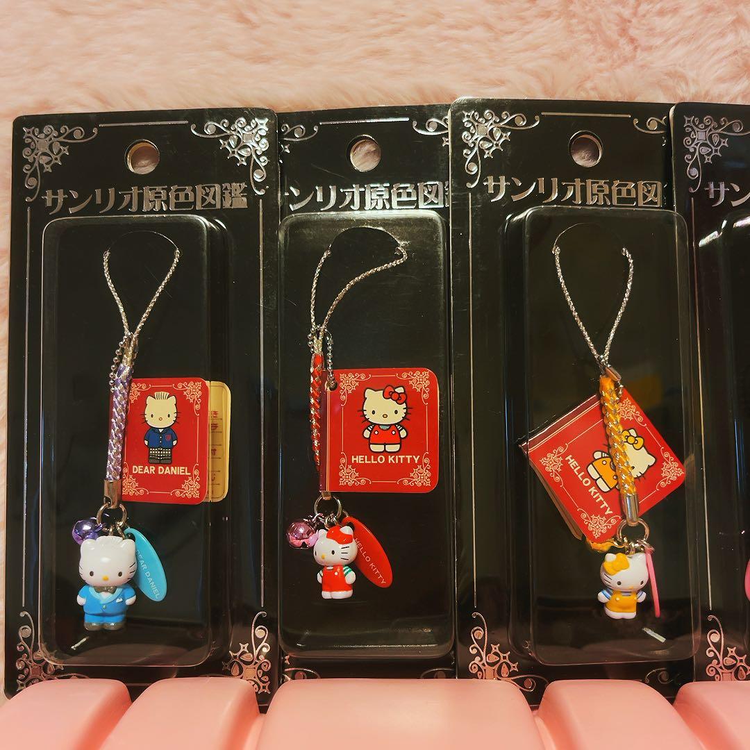 希少レア　サンリオ原色図鑑　ハローキティ　日本限定　サンリオ　根付け　平成レトロ