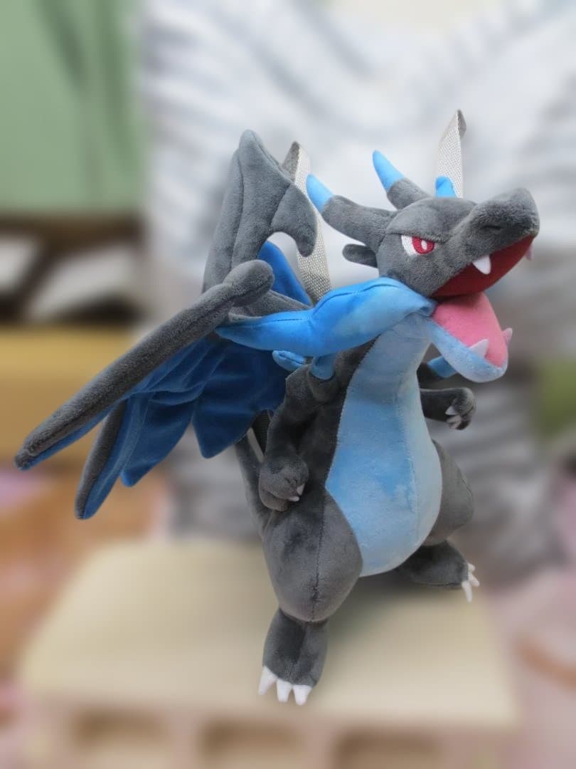 ポケットモンスター　ポケモンセンターオリジナルぬいぐるみ　メガリザードンX