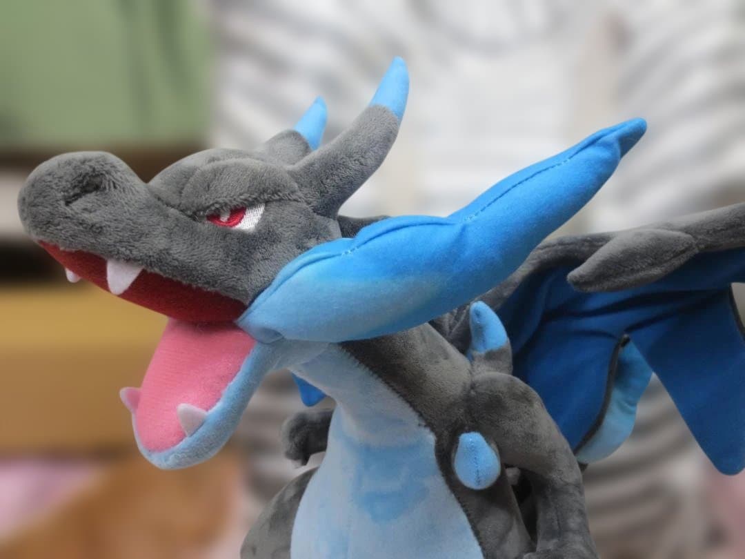 ポケットモンスター　ポケモンセンターオリジナルぬいぐるみ　メガリザードンX