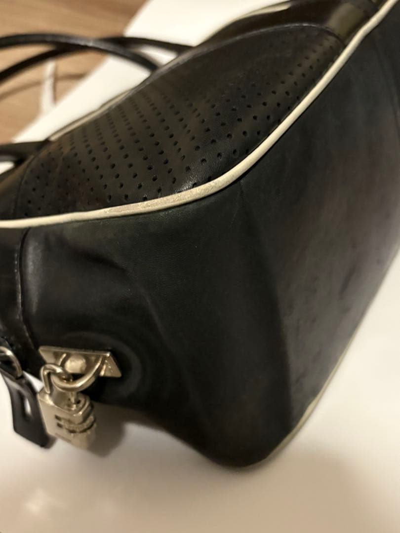 ボウリング用バッグ SS2000 PRADA LEATHER HAND BAG