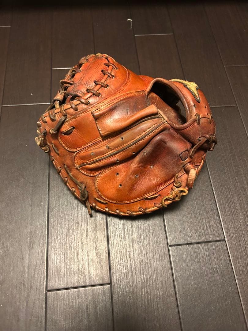 ミズノプロ 硬式グローブ ブラウン