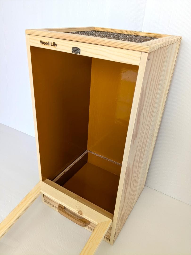 【アウトレット１点限定】縦型引き出し付きケージW301×D300×H592mm