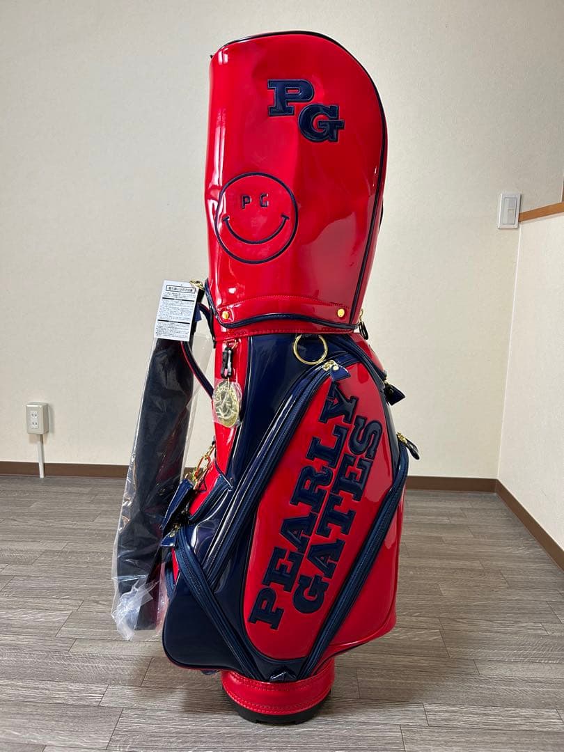 PEARLY GATES パーリーゲイツ　キャディバック 赤と紺　新品タグ付