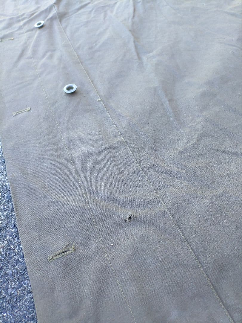 1953年製 (オリーブグリーン？)　オランダ軍パップテント1枚