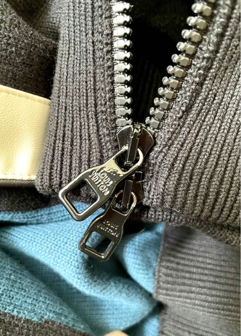 ルイヴィトン ミックスドレザーニットトラックスーツ