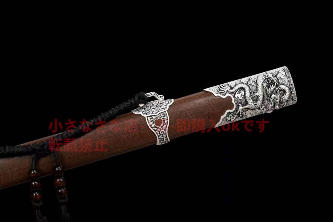 武具　刀装具　日本刀　模造刀   居合刀  横刀  直刀 龍紋環頭刀