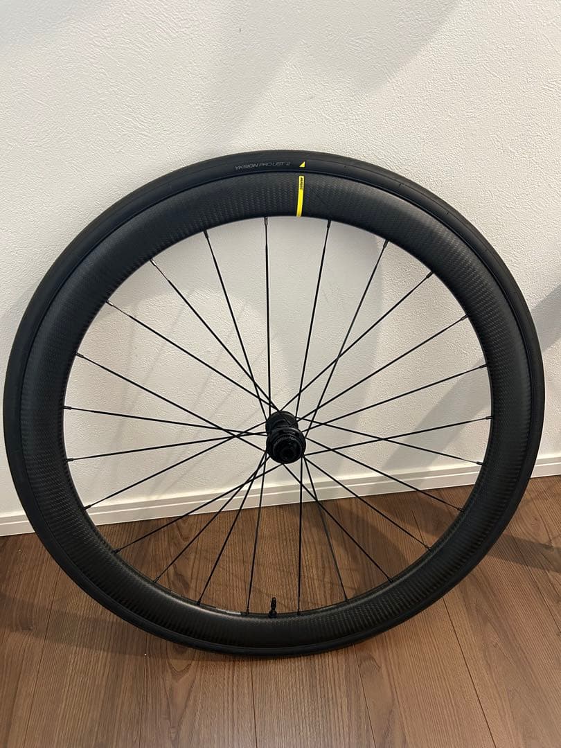 MAVIC COSMIC SL45 DISK C19 前後シマノ12速完成車外し