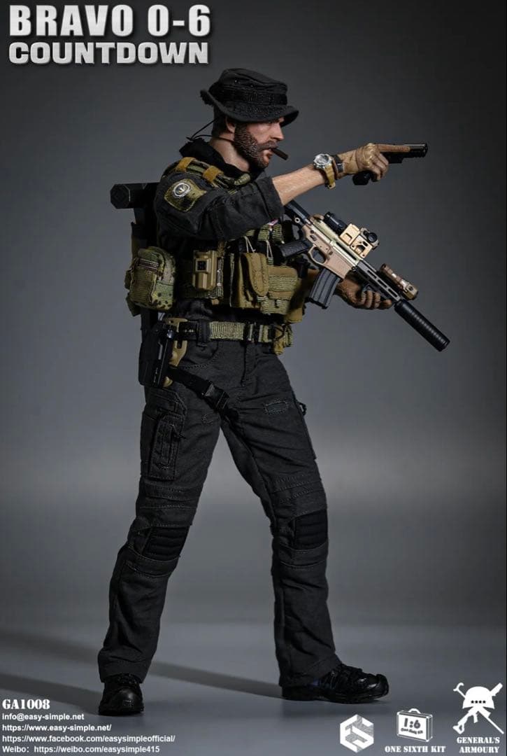 GA1008 BRAVO 0-6 COUNTDOWN 1/6キャプテンプライス