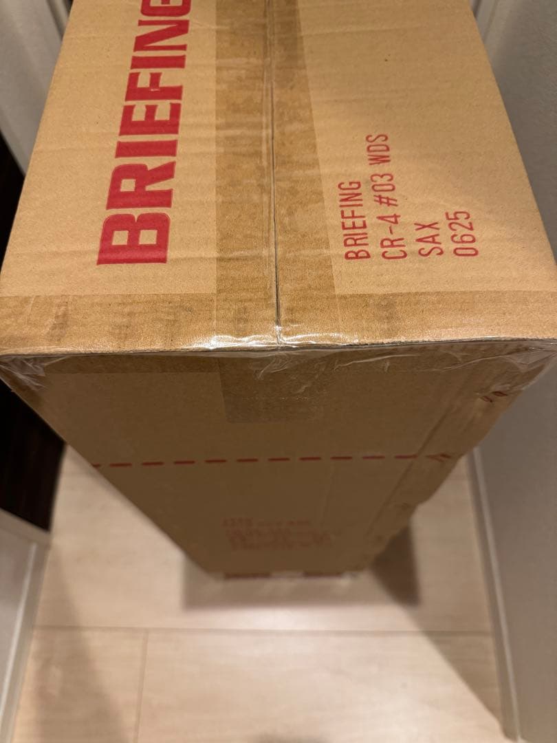 BRIEFING WIND AND SEA キャディバッグ サックスカラー