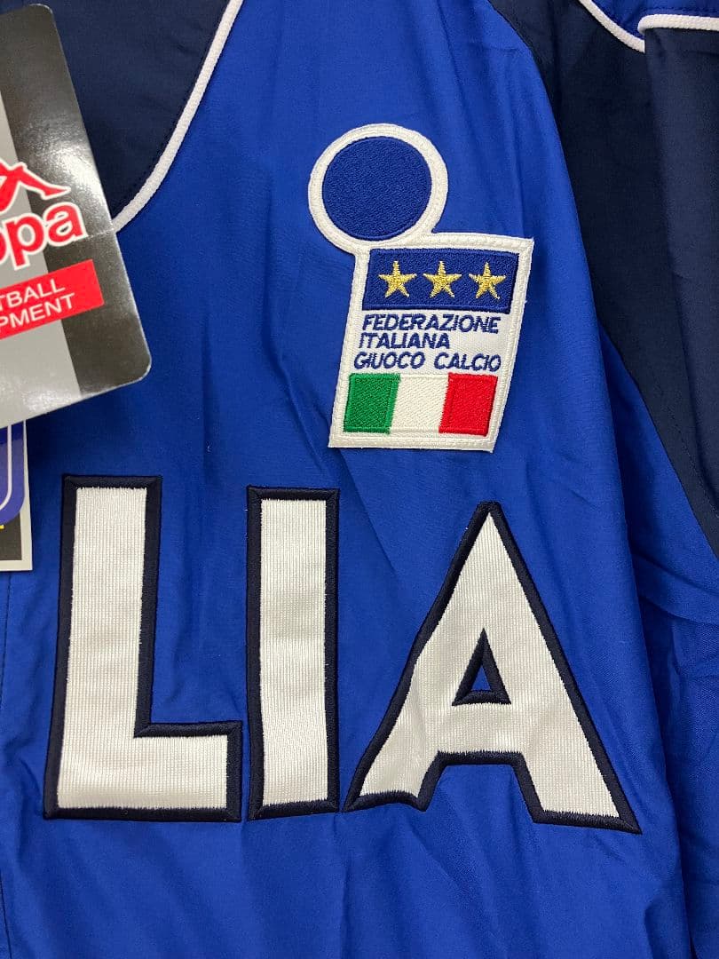 99-01 イタリア代表　Kappaオフィシャル　ウィンドブレーカー　上下セット