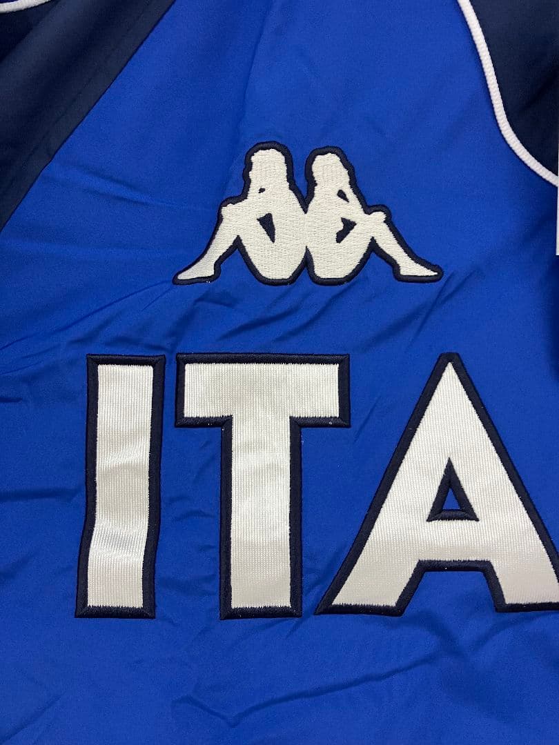 99-01 イタリア代表　Kappaオフィシャル　ウィンドブレーカー　上下セット