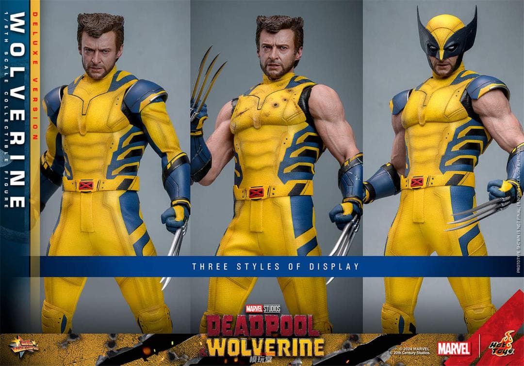 ホットトイズ 1/6 デッドプール＆ウルヴァリン DX ボーナス付 MMS754